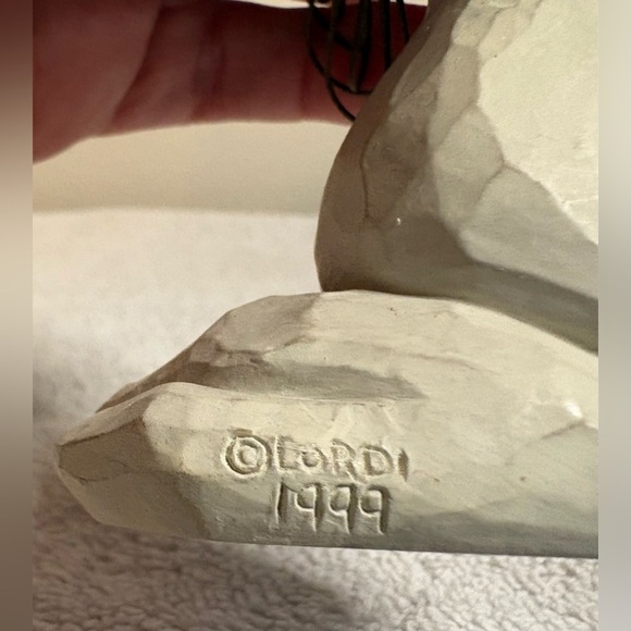 Vintage Demdaco Susan Lordi Willow Tree Angel of Prayer Figurine 1999 4" - Picture 5 of 6